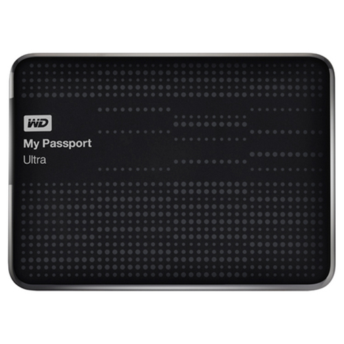 Western Digital My Passport Ultra 2TB USB 3.0 Portable Hard Drive - WDBMWV0020BBK-NESN (Black)
