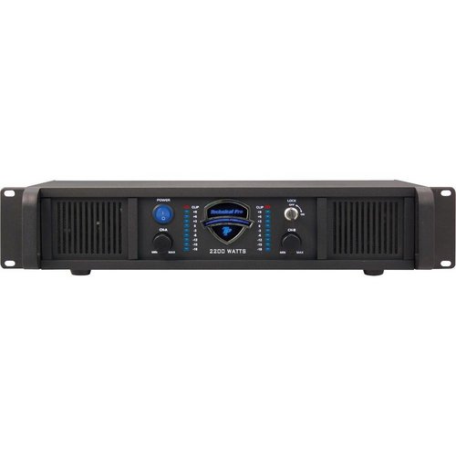 Technical Pro LZ-2200 2U Professional 2CH Power Amplifier