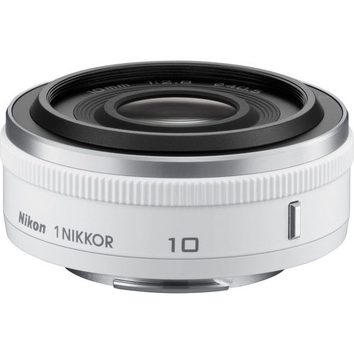 Nikon 1 NIKKOR 10mm f/2.8 Lens White