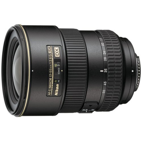 Nikon 17-55mm F/2.8G ED-IFAF-S DX Zoom Lens, With Nikon 5-Year USA Warranty