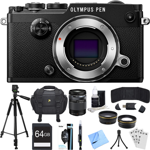 Olympus PEN-F 20MP Mirrorless Micro Four Thirds Digital Camera w/ 14-150mm Lens Kit