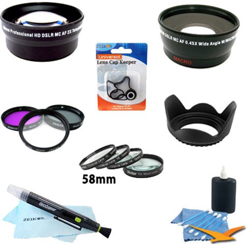 Special Essential Kit for CANON REBEL (T4i T3i T3 T2i T2 T1i ), CANON EOS (7D 60D)