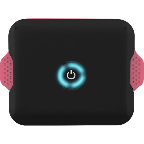 uNu EP-03-4400B-PNK Enerpak Flexi Portable USB Battery w/ Charging Cable Black/Pink