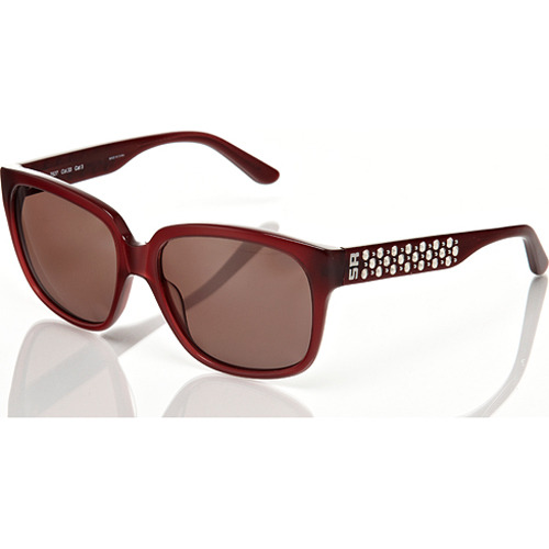 Sonia Rykiel Pink-Plum Frame with Silver-Studded Detail Sunglasses