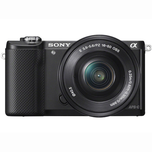Sony Alpha a5000 Mirrorless 20.1MP Digital Camera with 16-50mm Lens (Black)