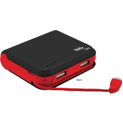 Voltix Portable 6000mAh Battery Pack - Charges via dual USB ports