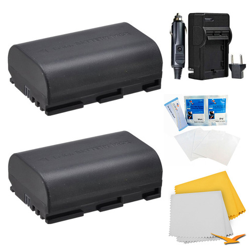 Special 2 Battery Pack Kit for Canon EOS 5D Mark II, 5D Mark III, 7D, 70D, 6D, and 60D
