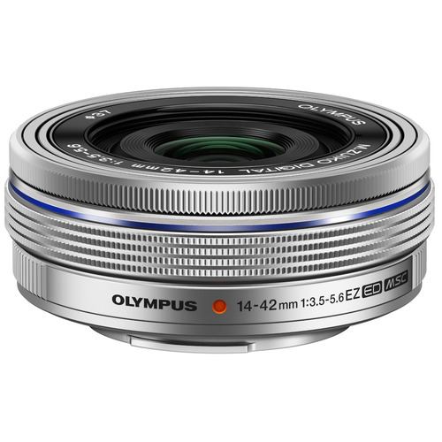 Olympus M. Zuiko 14-42mm f3.5-5.6 EZ Lens - Silver
