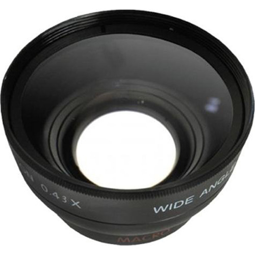 Vivitar Pro .43X Wide Angle Lens w/ Macro 37mm threading (Black)