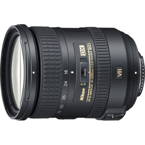 Nikon AF-S DX NIKKOR 18-200mm f/3.5-5.6G ED VR II Lens - OPEN BOX