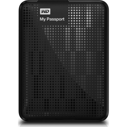 WD My Passport 1 TB USB 3.0 Portable Hard Drive  (Black) OPEN BOX