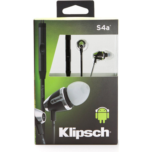 Klipsch Image S4A II  In-Ear Enhanced Bass Noise-Isolating Headphone ANDROID Refurbished