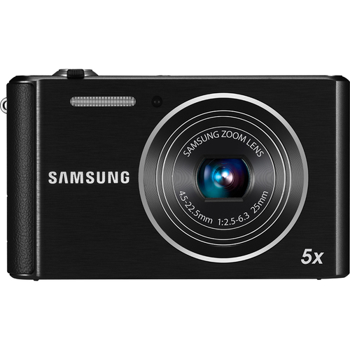 Samsung ST76 16MP 5X Optical Zoom Compact Digital Camera - Black - OPEN BOX