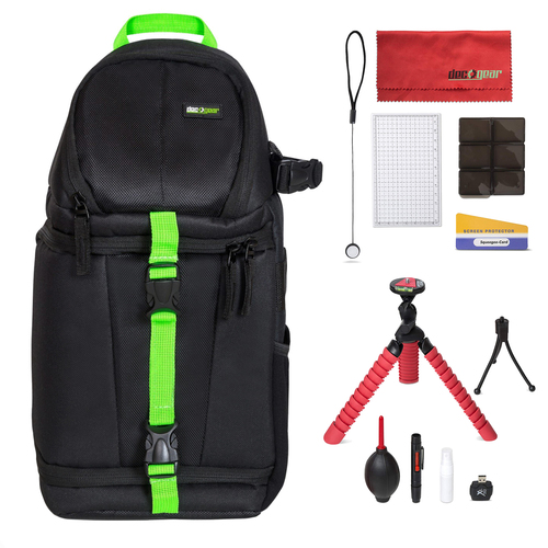 SB250B Sling Backpack Accessories Kit for DSLR and Mirrorless Cameras 