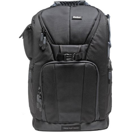 Vivitar DKS-18 Photo/SLR/Laptop Sling Backpack (Black)