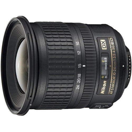 Nikon AF-S DX NIKKOR 10-24mm f/3.5-4.5G ED Lens - FACTORY REFURBISHED