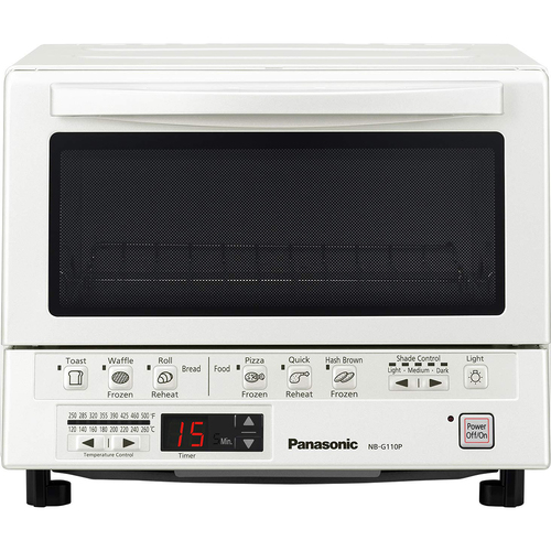 Panasonic FlashXpress Toaster Oven NB-G110PW - White - OPEN BOX
