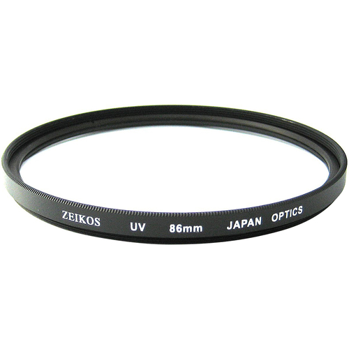 Zeikos 86mm Multicoated UV Protective Filter (you must have this basic clear filter!)