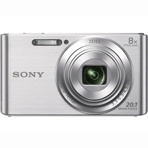 Sony DSC-W830 Cyber-shot 20.1MP 2.7-Inch LCD Digital Camera - Silver - OPEN BOX