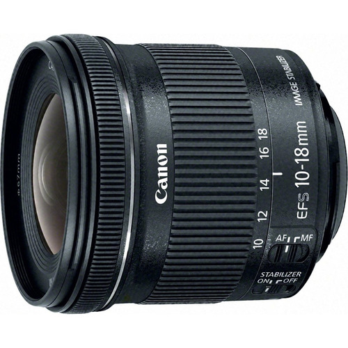 Canon EF-S 10-18mm F4.5-5.6 IS STM Lens USA Warranty