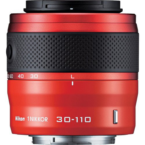 Nikon 1 NIKKOR 30-110mm f/3.8 - 5.6 VR Lens Orange (Refurbished)