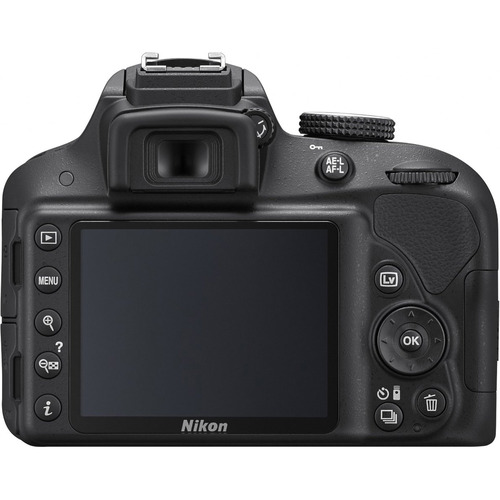 Nikon D3300 24.2MP 1080p Digital SLR Camera w/ 18-55mm VR II Lens (Black) Refurbished