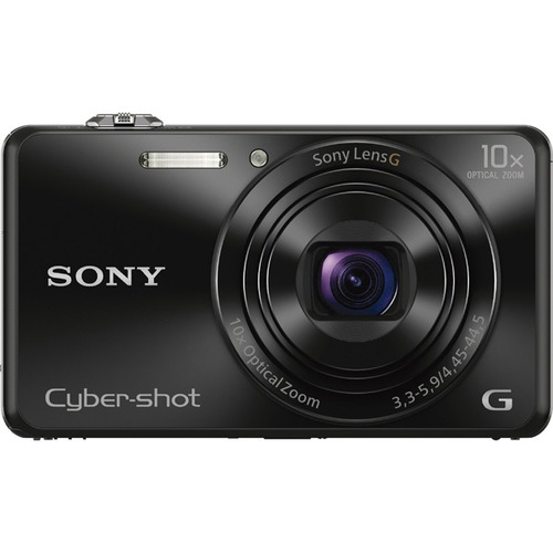 Sony DSC-WX220 Black Compact Point and Shoot Digital Still Camera