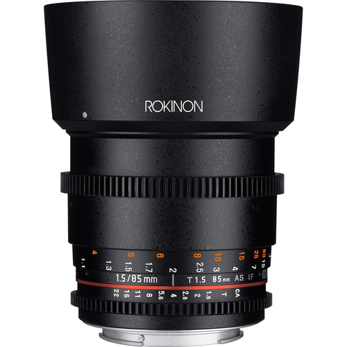 Rokinon DS 85mm T1.5 Full Frame Cine Lens for Sony E Mount