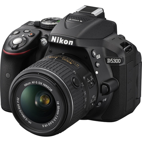 Nikon D5300 DX-Format 24.2MP DSLR Camera with 18-55mm VR II Lens - Factory Refurbished