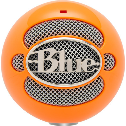 BLUE MICROPHONES Snowball USB Microphone - Bright Orange