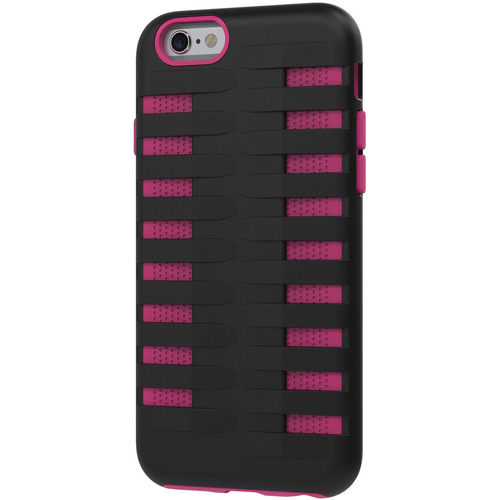 Urge Basics Cobra Apple iPhone 6 Silicone Dual Protective Case - Black/Pink