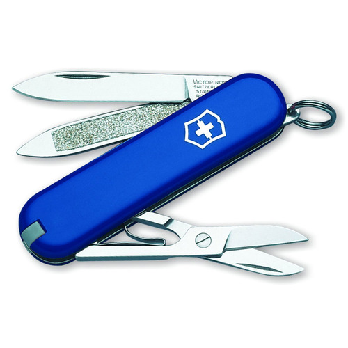 Victorinox Swiss Army Classic SD Pocket Knife (Blue)
