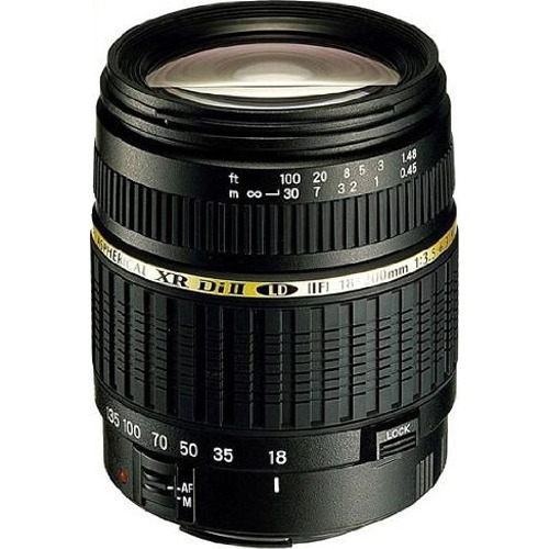 Tamron 18-200mm F/3.5-6.3 AF  DI-II LD IF Lens For Canon EOS - OPEN BOX