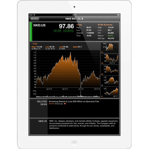 Apple iPad with Retina Disp MD521LL/A (64GB, Wi-Fi + AT&T,White) 4th Gen - REFURBISHED