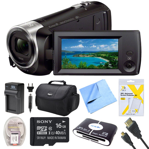 Sony HDR-CX440 Full HD 60p Camcorder Bundle