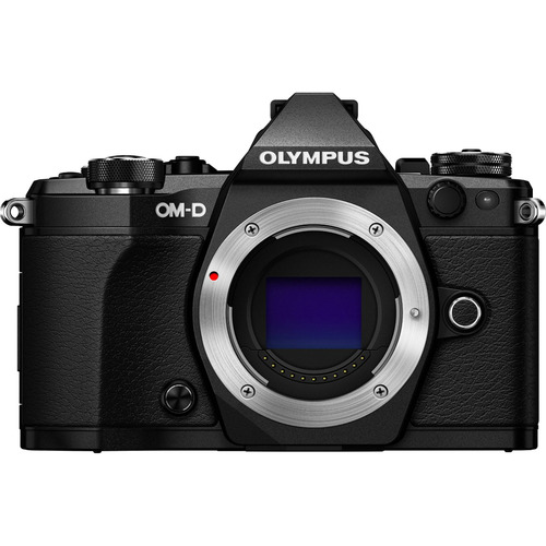 Olympus OM-D E-M5 Mark II Micro Four Thirds Digital Camera Body Only - Black