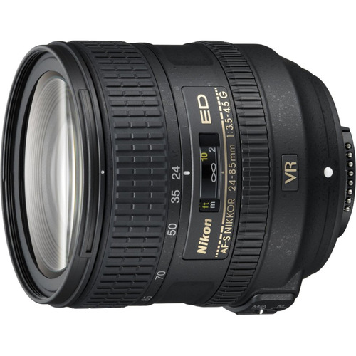 Nikon AF-S NIKKOR 24-85mm f/3.5-4.5G ED VR Lens - 2204 - OPEN BOX
