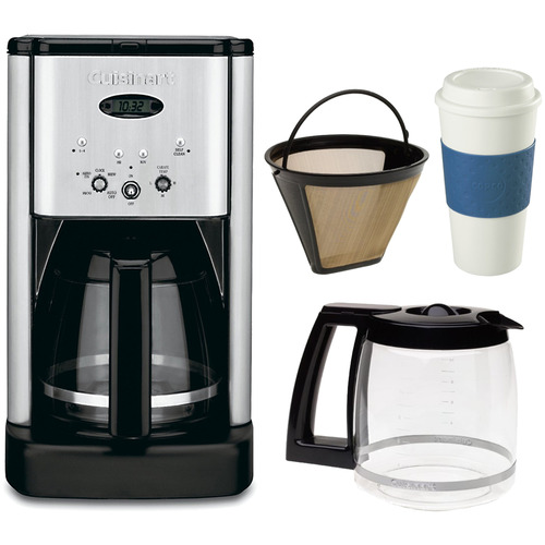 Cuisinart DCC-1200 Brew Central 12 Cup Coffeemaker Coffee Lover Bundle