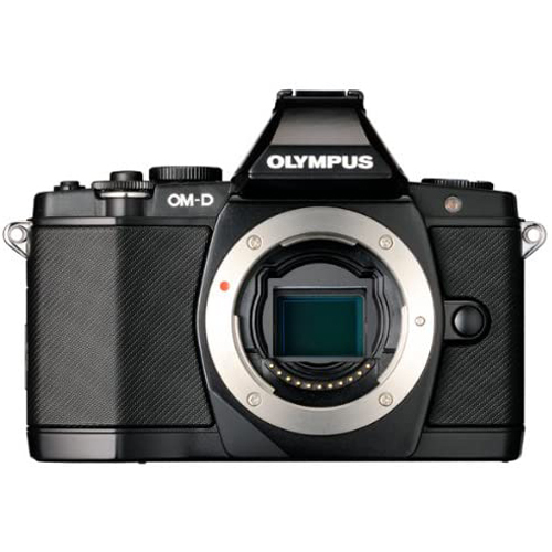 Olympus OM-D E-M5 16 MP Interchangeable Lens Camera Body (Black) - Refurbished