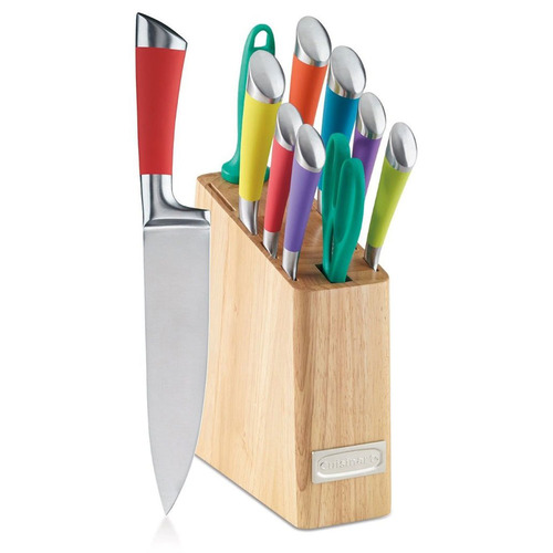 Cuisinart 11-Piece Arista Collection Cutlery Knife Block Set, Stainless Steel