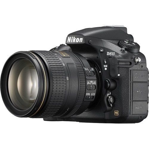 Nikon D810 FX-format Digital SLR with 24-120mm f/4G ED VR Lens (Factory Refurbished)