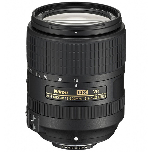 Nikon AF-S DX NIKKOR 18-300mm f/3.5-6.3G ED VR Lens Factory Refurbished
