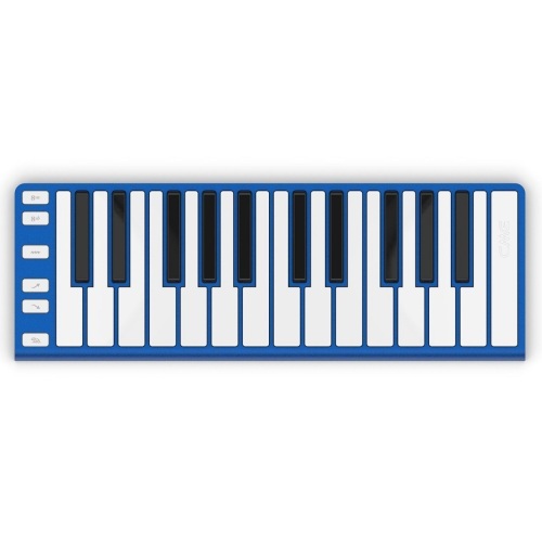 CME Xkey 25-Key MIDI Portable Mobile Musical Keyboard - Blue