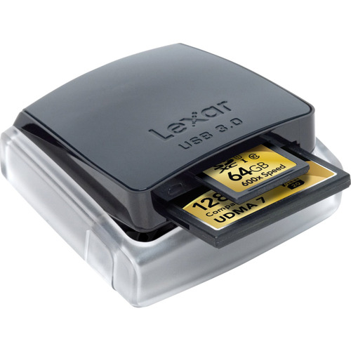 Lexar Professional USB 3.0 Dual-Slot SD Memory Card Reader