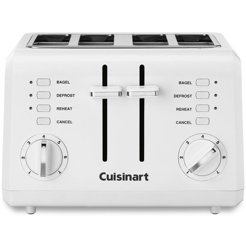 Cuisinart CPT-142 Compact 4-Slice Toaster (White) - Factory Refurbished