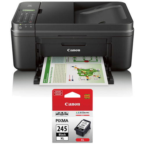 Canon PIXMA MX492 Wireless Office All-in-One Inkjet Printer with Black XL Ink Bundle