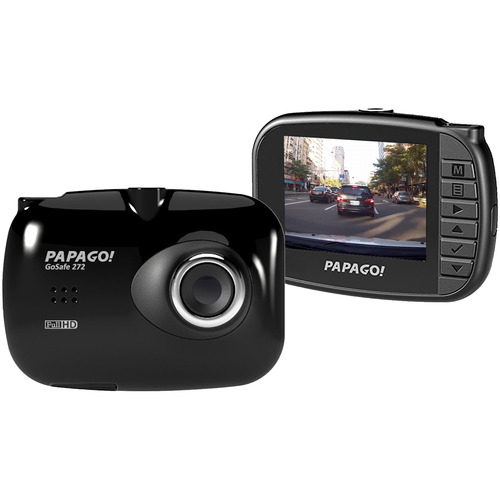 PAPAGO GoSafe 272 Ultra Slim Dashcam 1080p Full HD with 2.4` LCD Wide Screen (GS272-US)