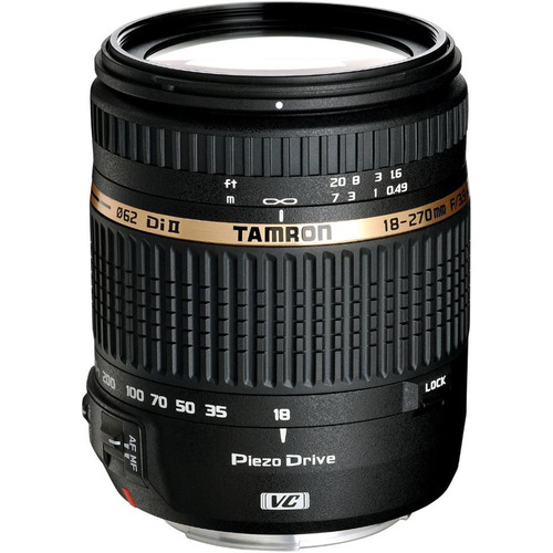 Tamron 18-270mm f/3.5-6.3 Di II VC PZD IF Lens w/Built in Motor for Nikon 6 yr Wrnty
