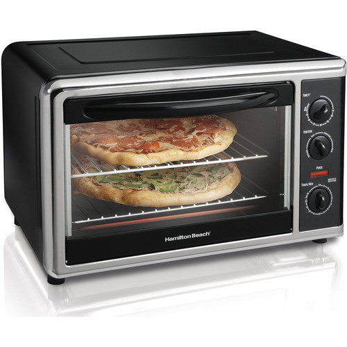 Hamilton Beach Countertop Oven with Convection and Rotisserie - Factory Refurbished
