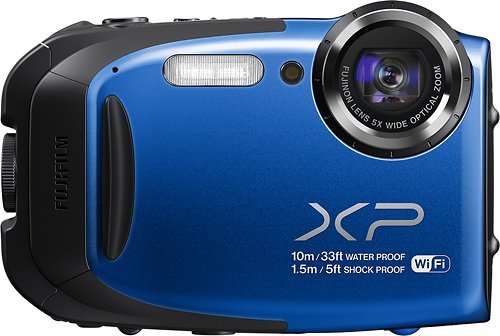Fujifilm FinePix XP70 Waterproof/Shockproof Digital Camera (Blue) Refurbished